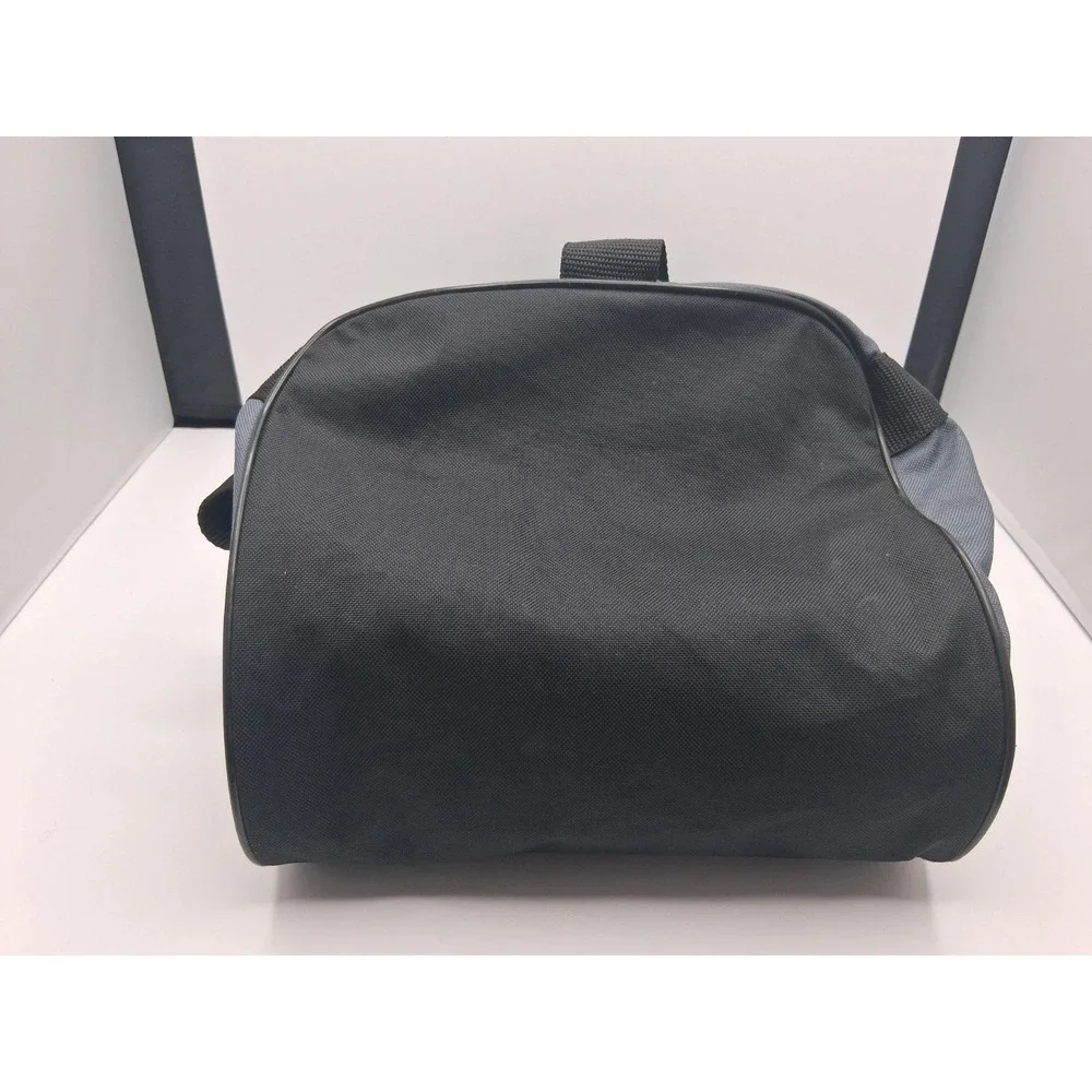 Adidas Gray Duffle Gym Bag Small Travel Sports Carry On Zip Logo